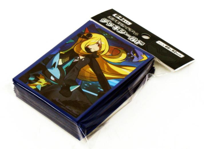 Pokemon Gym Exclusive Cynthia Full Power Character Sleeve Deck Shield