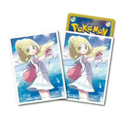 Pokemon Center Original Lillie & Wingull Character Sleeves 64pcs