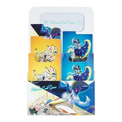 Pokemon Center Original Lillie Solgaleo Lunala Character Double Deck Box + Sleeves
