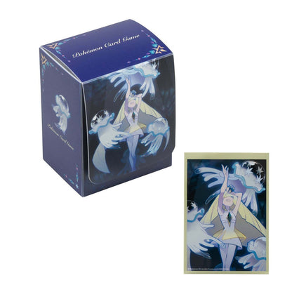 Pokemon Center Original Lusamine & Nihilego Character Deck Box w/Dividers