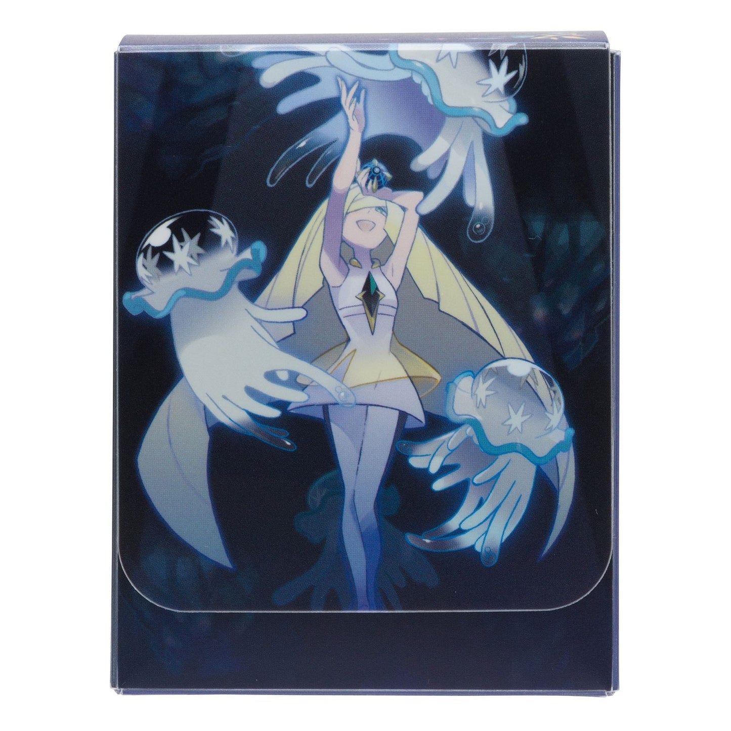 Pokemon Center Original Lusamine & Nihilego Character Deck Box w/Dividers