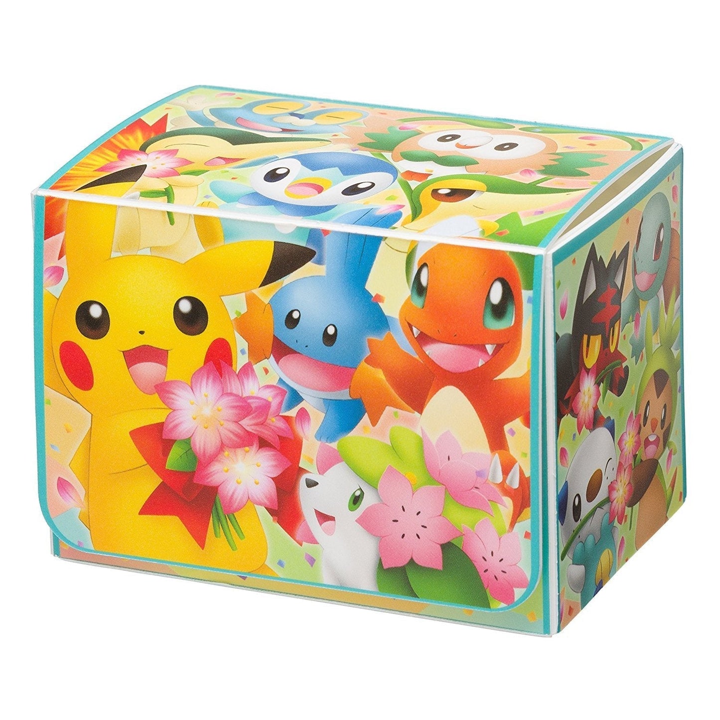 Pokemon Center 20th Anniversary Pikachu Card Sleeves + Deck Box Set