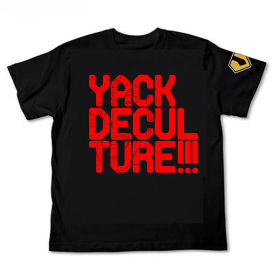 Macross Yackdeculture!!! COSPA Cotton Black T-shirt Size L