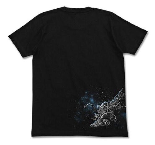 Gunbuster Okaerinasai Welcome Home Cospa Character T-shirt Black Glow in the Dark