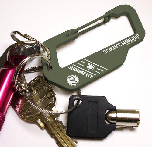 A Certain Magical Index Railgun Judgement Cospa Carabiner Key Chain