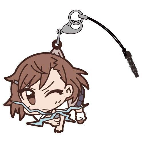 Certain Magical Index Misaka Mikoto Tsumamare Cospa Pinch Rubber Strap