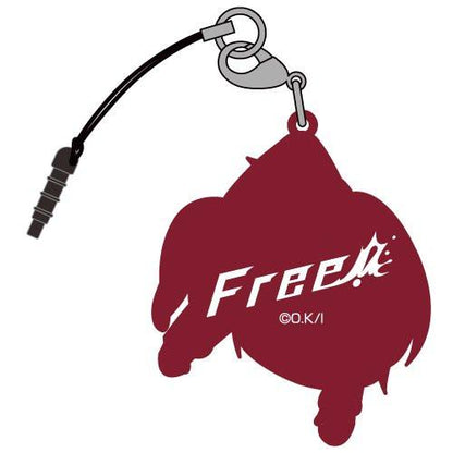 Free! Matsuoka Rin Cospa Pinch Tsumamare Phone Strap