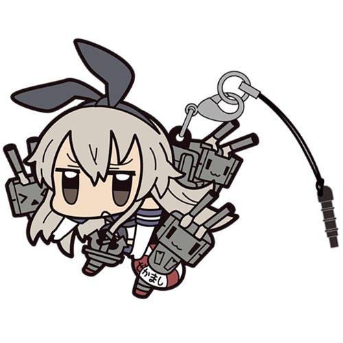 Kantai Collection KanColle Shimakaze Tsumamare Cospa Pinch Rubber Strap