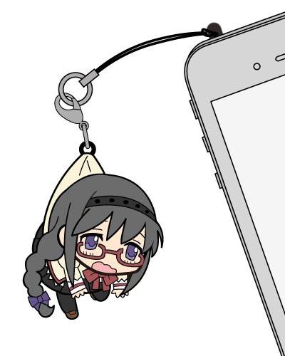 Puella Magi Madoka Magica Akemi Homura Tsumamare Cospa Pinch Rubber Strap