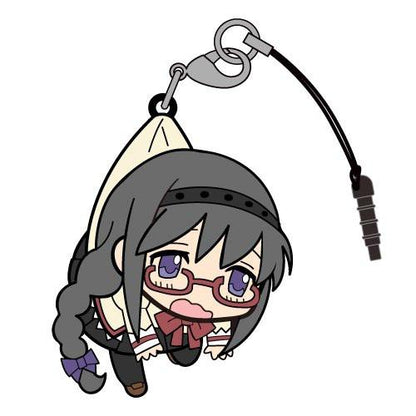Puella Magi Madoka Magica Akemi Homura Tsumamare Cospa Pinch Rubber Strap