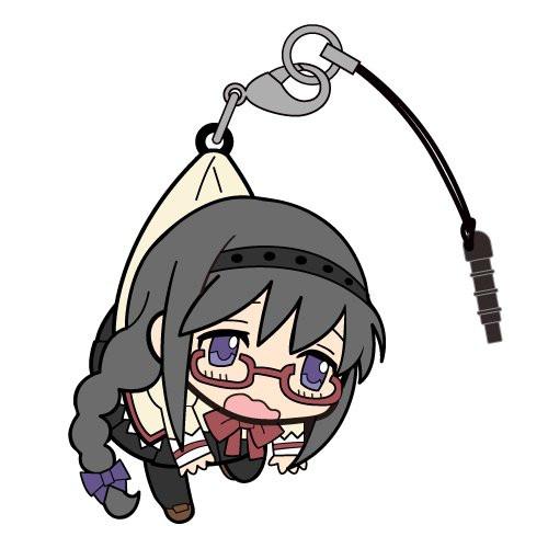 Puella Magi Madoka Magica Akemi Homura Tsumamare Cospa Pinch Rubber Strap