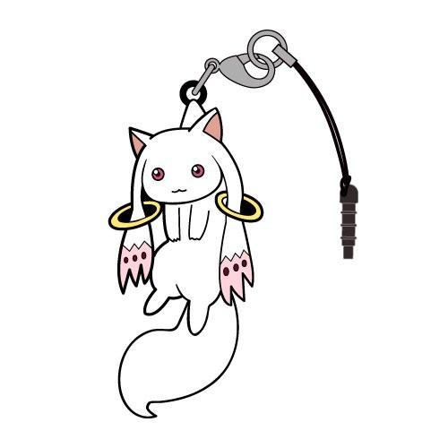 Puella Magi Madoka Magica Rebellion Kyubey Tsumamare Cospa Pinch Rubber Strap
