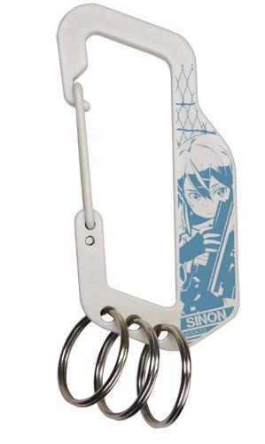 Sword Art Online SAO Sinon Cospa Carabiner Key Chain