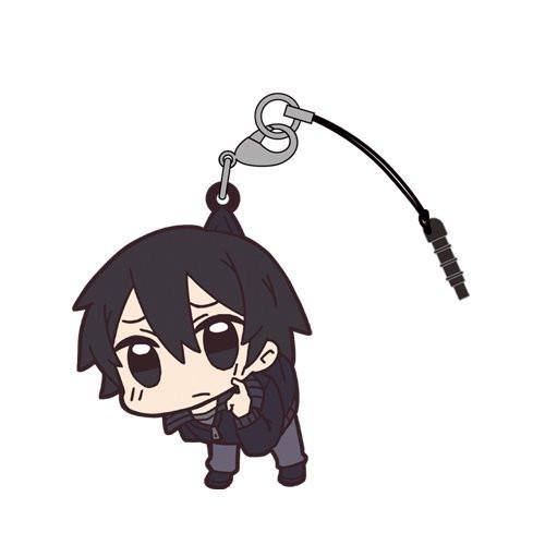 Sword Art Online II Kirito Tsumamare Cospa Pinch Rubber Strap Real ver. SAO