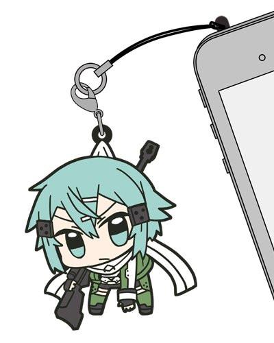 Sword Art Online II Sinon Tsumamare Cospa Pinch Rubber Strap SAO