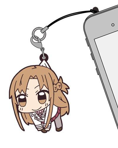 Sword Art Online II Asuna Tsumamare Cospa Pinch Rubber Strap Real Ver. SAO