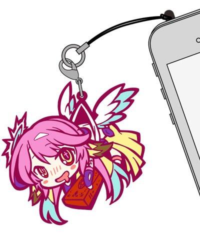 No Game No Life NGNL Jibril Tsumamare Cospa Pinch Rubber Strap