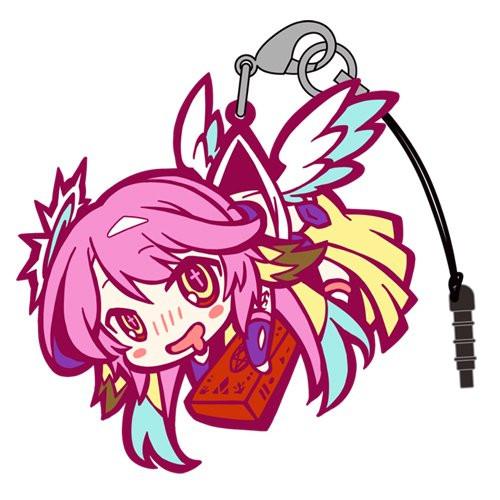 No Game No Life NGNL Jibril Tsumamare Cospa Pinch Rubber Strap