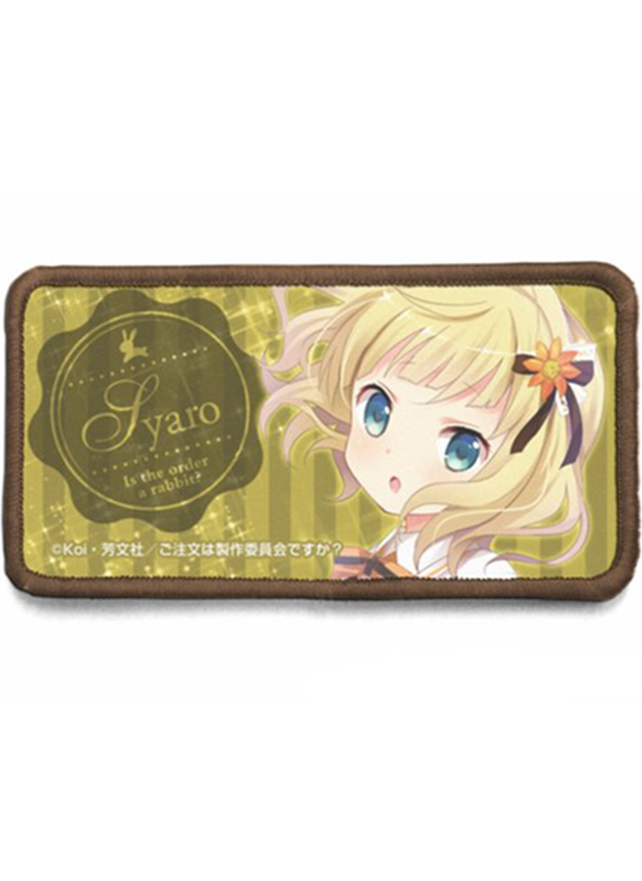 Gochiusa Is the Order a Rabbit? Syaro Cospa Removable Velcro Patch Wappen