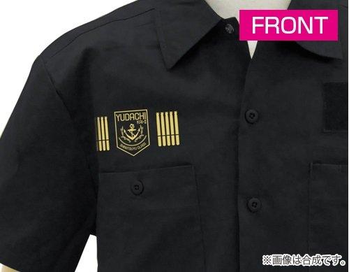 Kantai Collection KanColle Yuudachi Kai-II Character Work Shirt Black Cospa