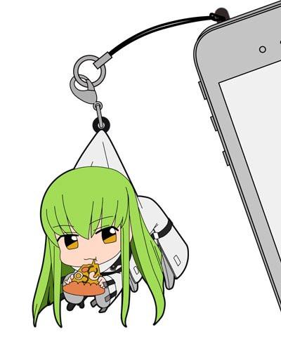 Code Geass Lelouch of the Rebellion R2 C.C.Tsumamare Cospa Pinch Rubber Strap
