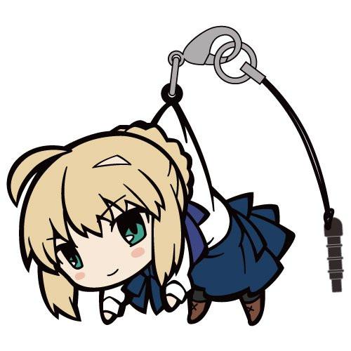 Fate/stay night UBW Saber Cospa Pinch Tsumamare Phone Strap