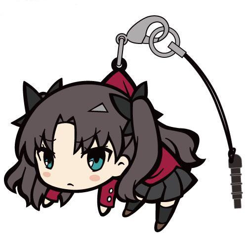 Fate/stay night UBW Tohsaka Rin Cospa Pinch Tsumamare Phone Strap