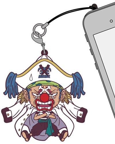 One Piece Buggy Tsumamare Cospa Pinch Rubber Strap