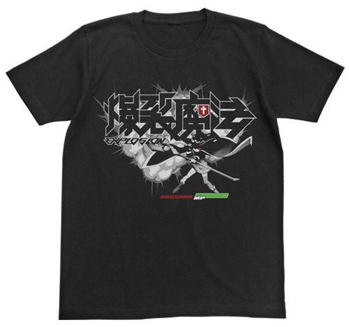 Konosuba Explosion COSPA Character Black T-shirt