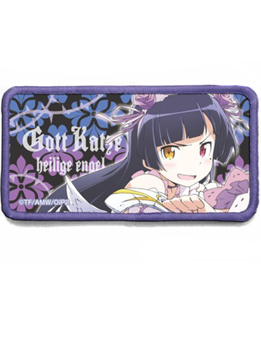 Oreimo (My Sister Can’t Be This Cute) Kuroneko Holy Angel Cospa Removable Velcro Patch Wappen
