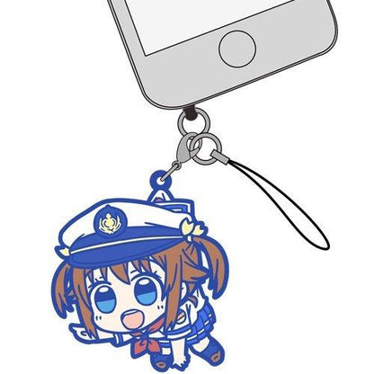 High School Fleet Akeno Misaki Tsumamare Cospa Pinch Rubber Strap