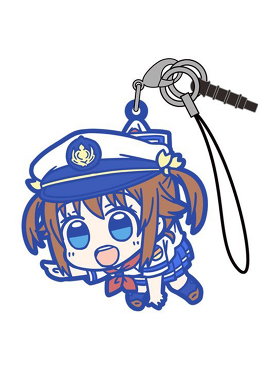 High School Fleet Akeno Misaki Tsumamare Cospa Pinch Rubber Strap