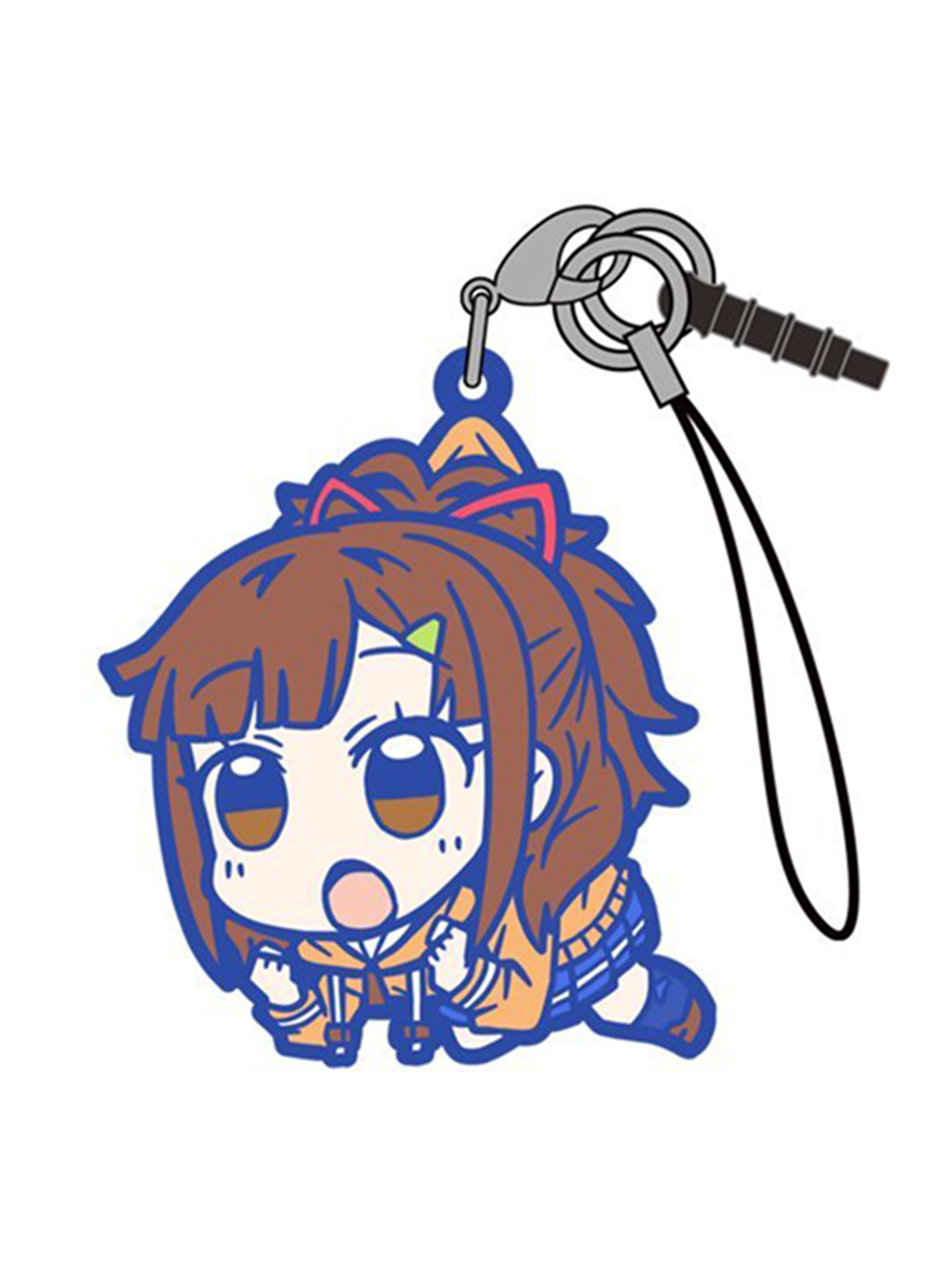 High School Fleet Mei Irizaki Tsumamare Cospa Pinch Rubber Strap
