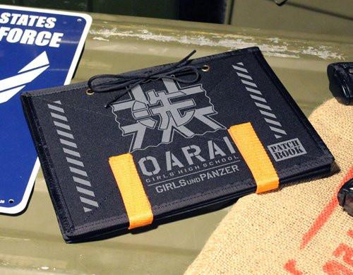 Girls und Panzer Ooarai Girls High School Cospa Velcro Patches Badges Storage Book