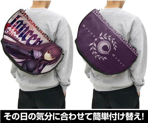 Fate Grand Order Lancer Scathach Shishou Cospa Sling Messenger Bag FGO