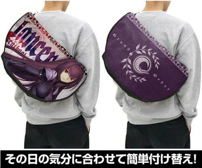 Fate Grand Order Lancer Scathach Shishou Cospa Sling Messenger Bag FGO