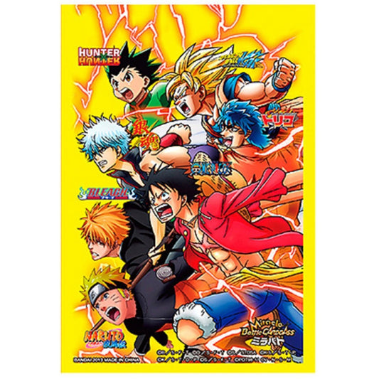All Star Heroes Miracle Battle One Piece Naruto Bleach Dragon Ball Z Character Mini Sleeves