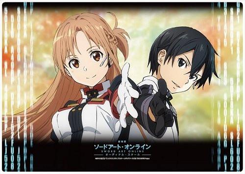 Sword Art Online -Ordinal ScaleKirito & Asuna Desk Mat SAO