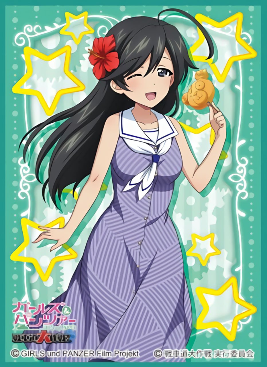 Girls und Panzer Senshado Daisakusen! Hana Isuzu Mat Sleeves No.MT372