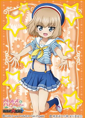 Girls und Panzer Katyusha Character Mat Sleeves MT380