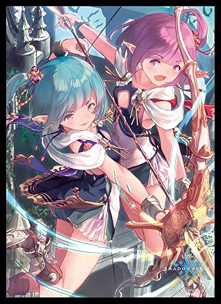 Shadowverse Elf Twins` Assault Character Mat Sleeves No.MT436