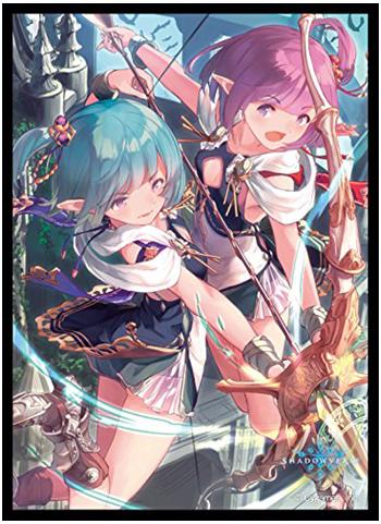 Shadowverse Elf Twins` Assault Character Mat Sleeves No.MT436
