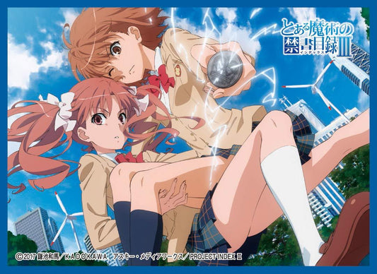 A Certain Magical Index III Mikoto Misaka & Kuroko Shirai Character Mat Sleeves MT611