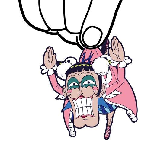 One Piece Bon Kure Tsumamare Cospa Pinch Rubber Strap