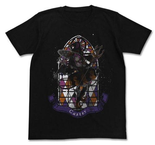 Fate/Grand Order Caster Elizabeth Bathory Character Cotton Cospa T-shirt Black FGO
