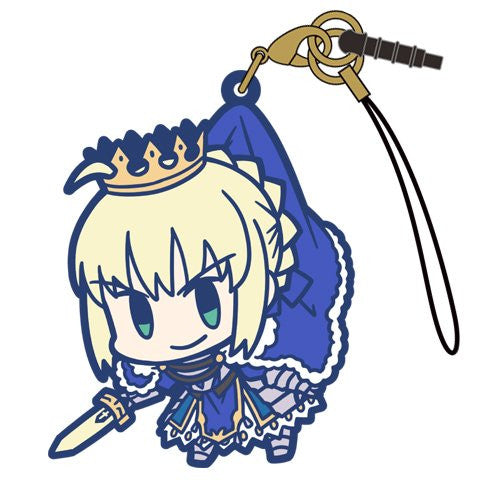 Fate Grand Order Saber Altria Pendragon Cospa Pinch Tsumamare Phone Strap FGO