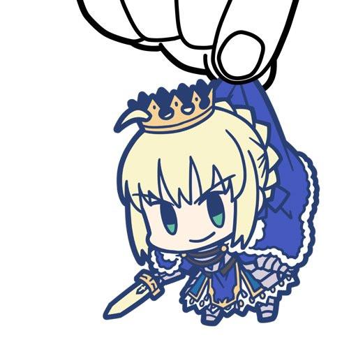 Fate Grand Order Saber Altria Pendragon Cospa Pinch Tsumamare Phone Strap FGO