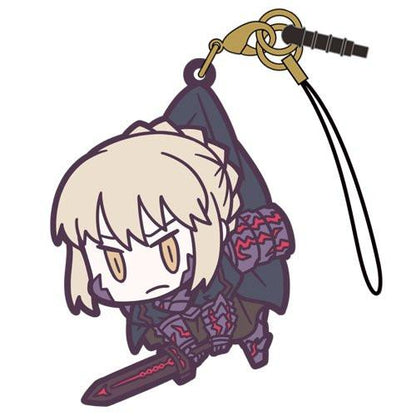 Fate Grand Order Saber Artoria Pendragon Alter Cospa Pinch Tsumamare Phone Strap FGO