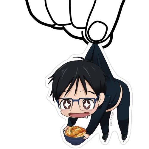 Yuri on Ice Yuri Katsuki Tsumamare Cospa Pinch Acrylic Strap