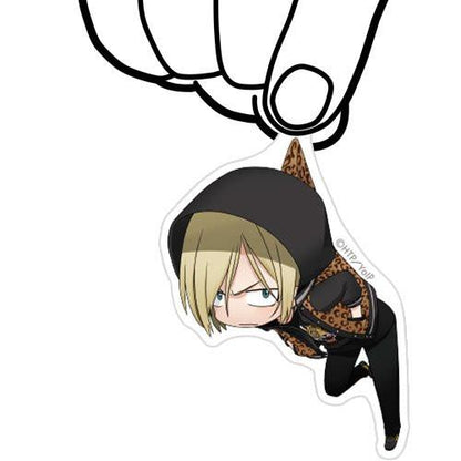 Yuri on Ice Yuri Plisetsky Tsumamare Cospa Pinch Acrylic Strap